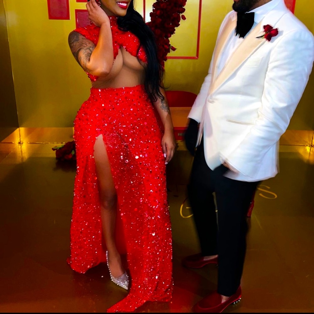 Red Evening Gown (PROM DRESS)